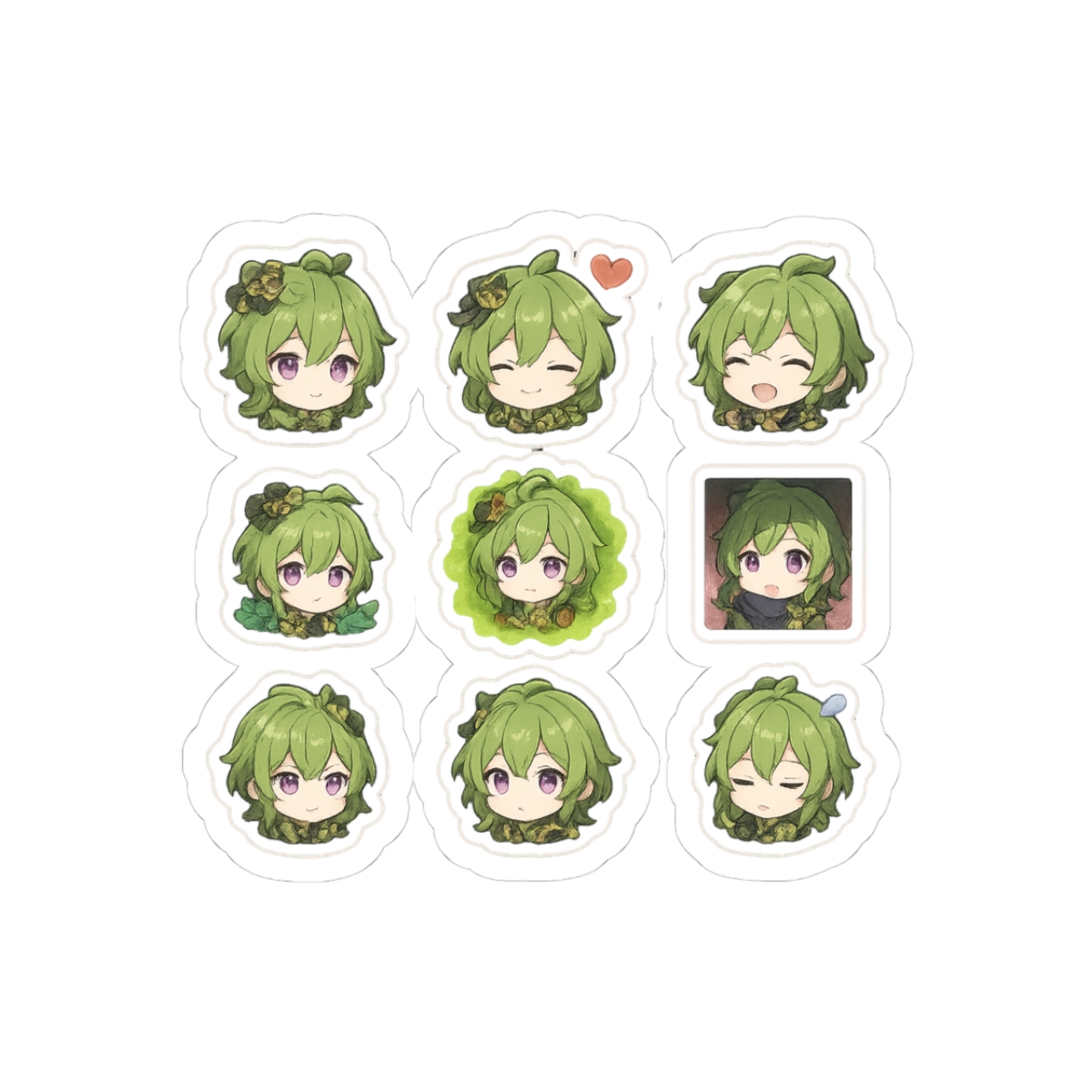 Genshin Impact Collei Cute Vinyl Sticker Pack
