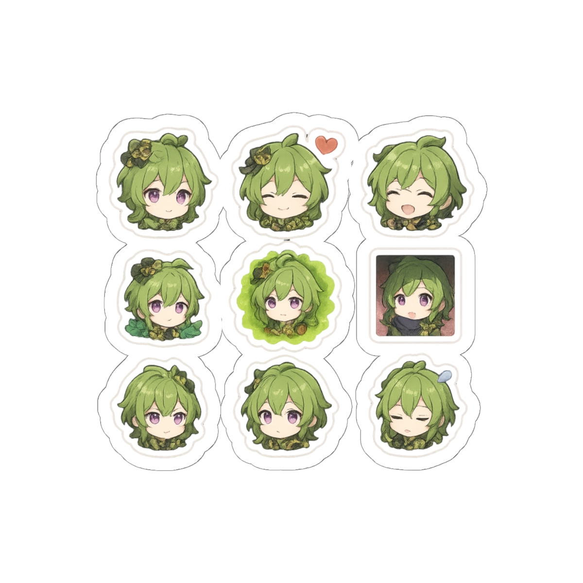 Genshin Impact Collei Cute Vinyl Sticker Pack
