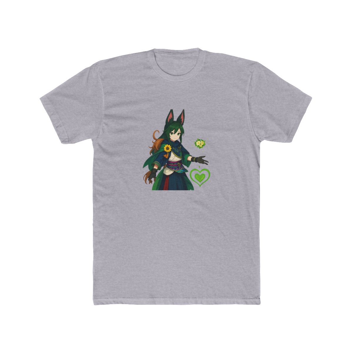 Tighnari Scholarly Fox Ranger Genshin Impact T Shirt - alternate angle 5, merchandise
