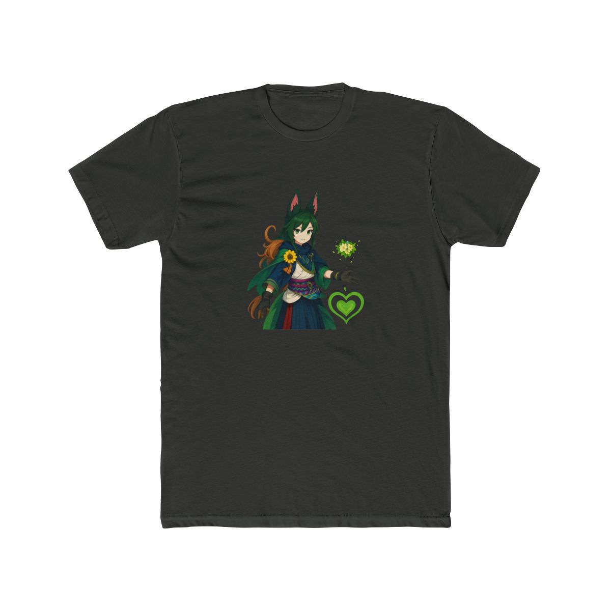 Tighnari Scholarly Fox Ranger Genshin Impact T Shirt - alternate angle 4, merchandise