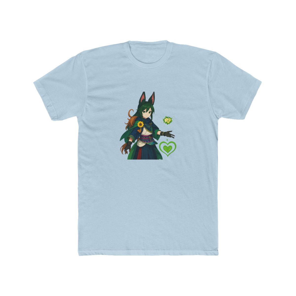 Tighnari Scholarly Fox Ranger Genshin Impact T Shirt - alternate angle 3, merchandise