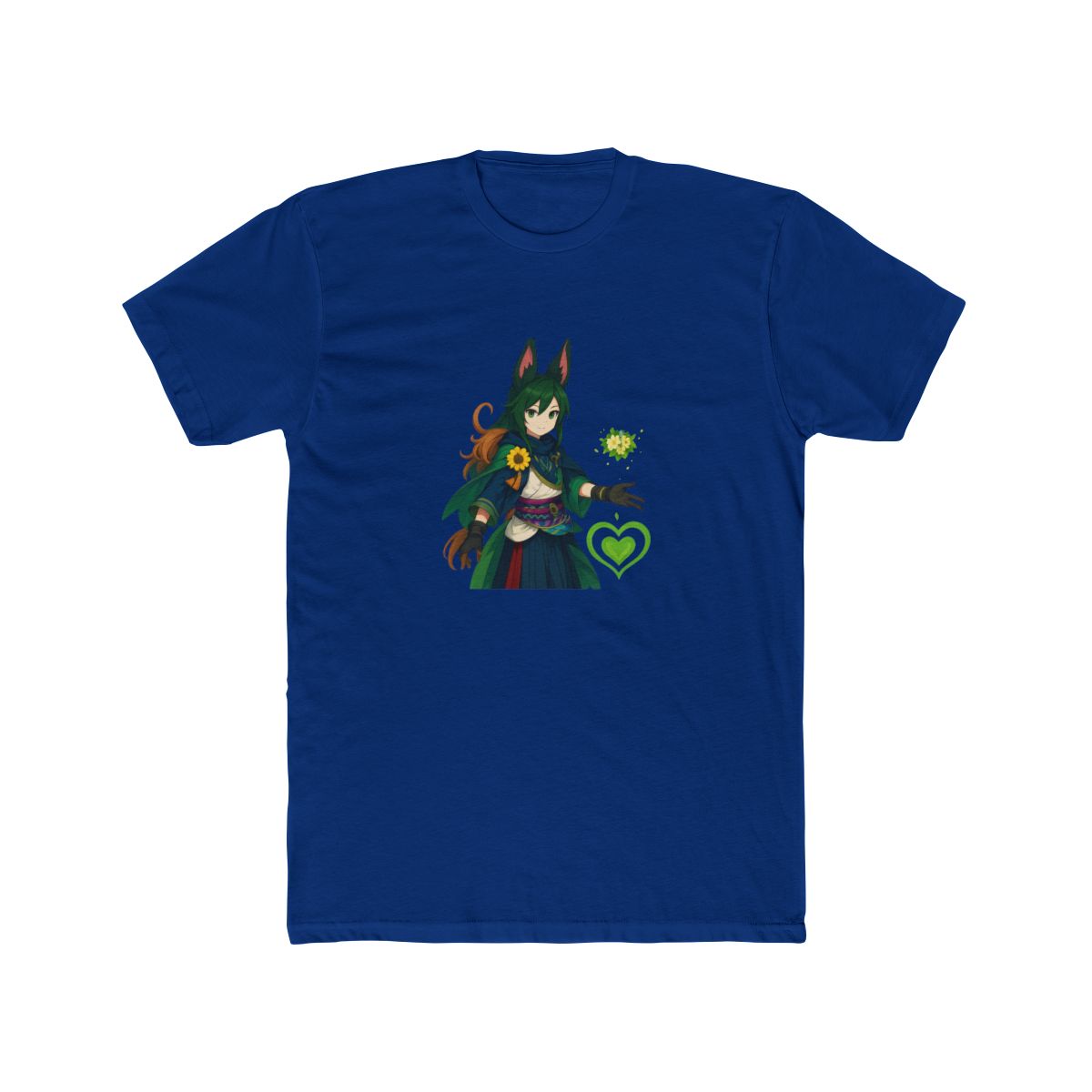 Tighnari Scholarly Fox Ranger Genshin Impact T Shirt - alternate angle 2, merchandise