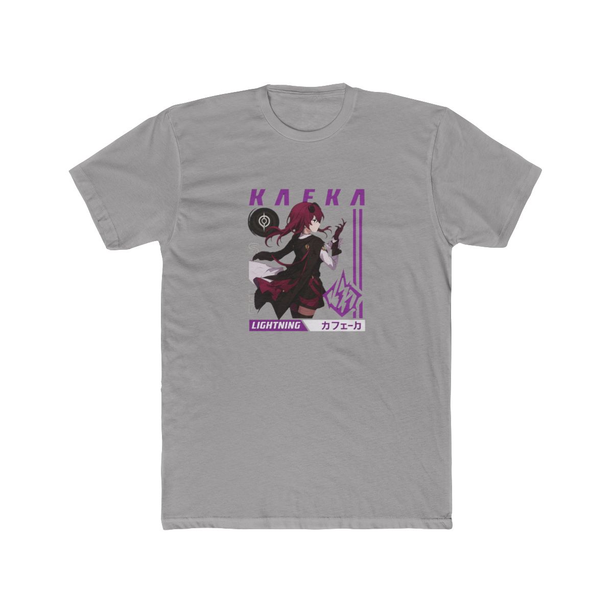 Kaeka Lightning Anime Futuristic Graphic T Shirt