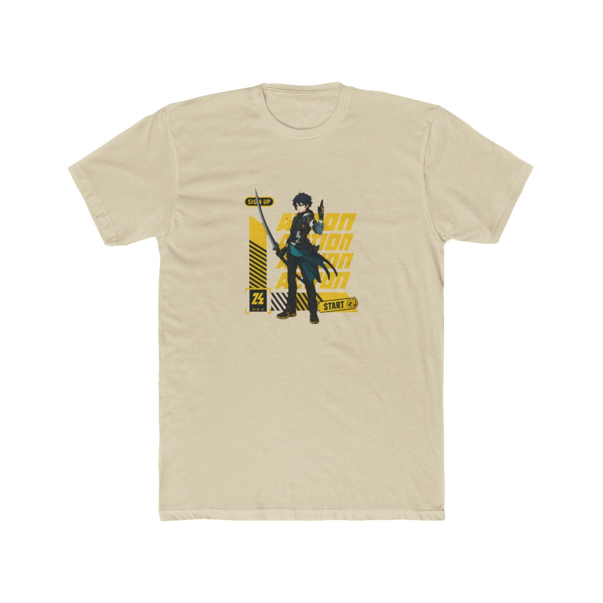 Asaba Harumasa Zenless Zone Zero T Shirt - alternate angle 5, merchandise