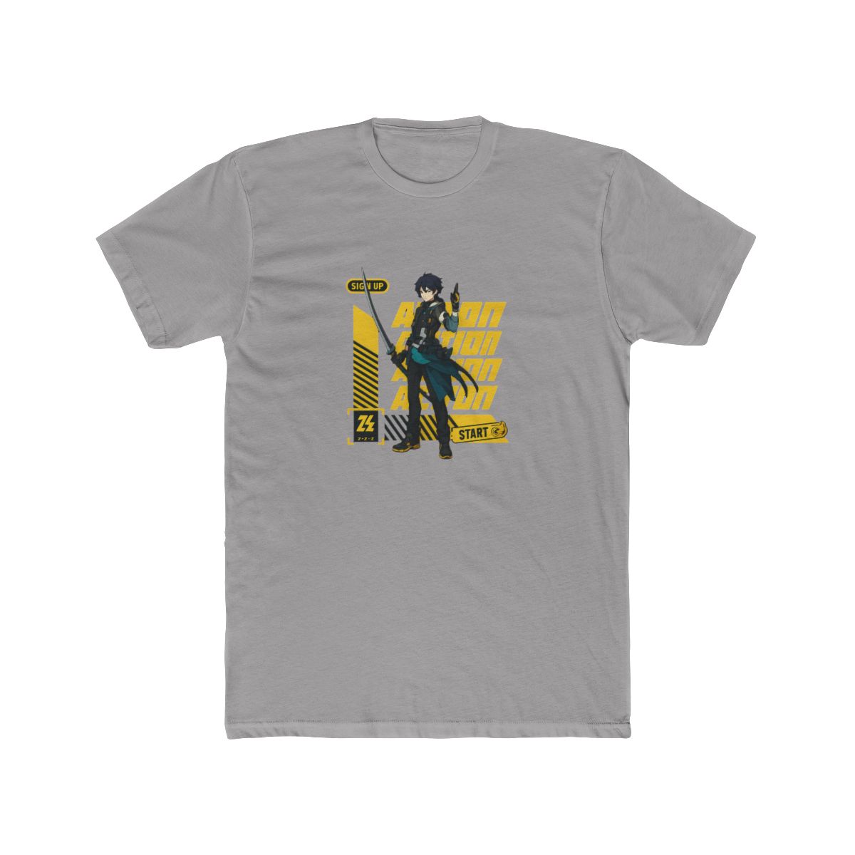 Asaba Harumasa Zenless Zone Zero T Shirt - alternate angle 4, merchandise