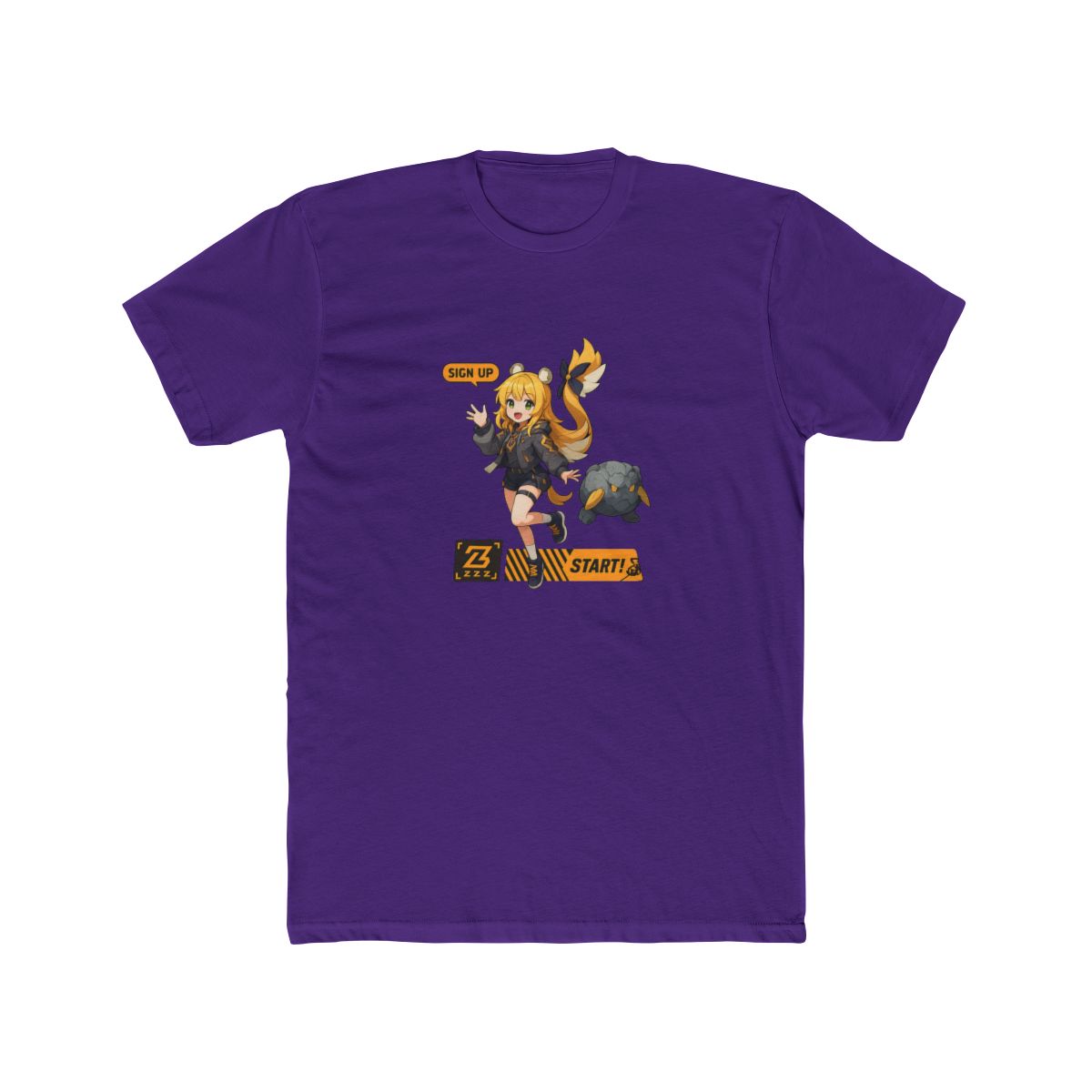 Quirky Ju Fufu Zenless Zone Zero T Shirt - alternate angle 2, merchandise