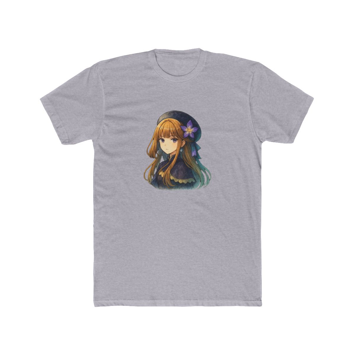 Herta Watercolor Portrait Honkai Star Rail T Shirt - alternate angle 3, merchandise