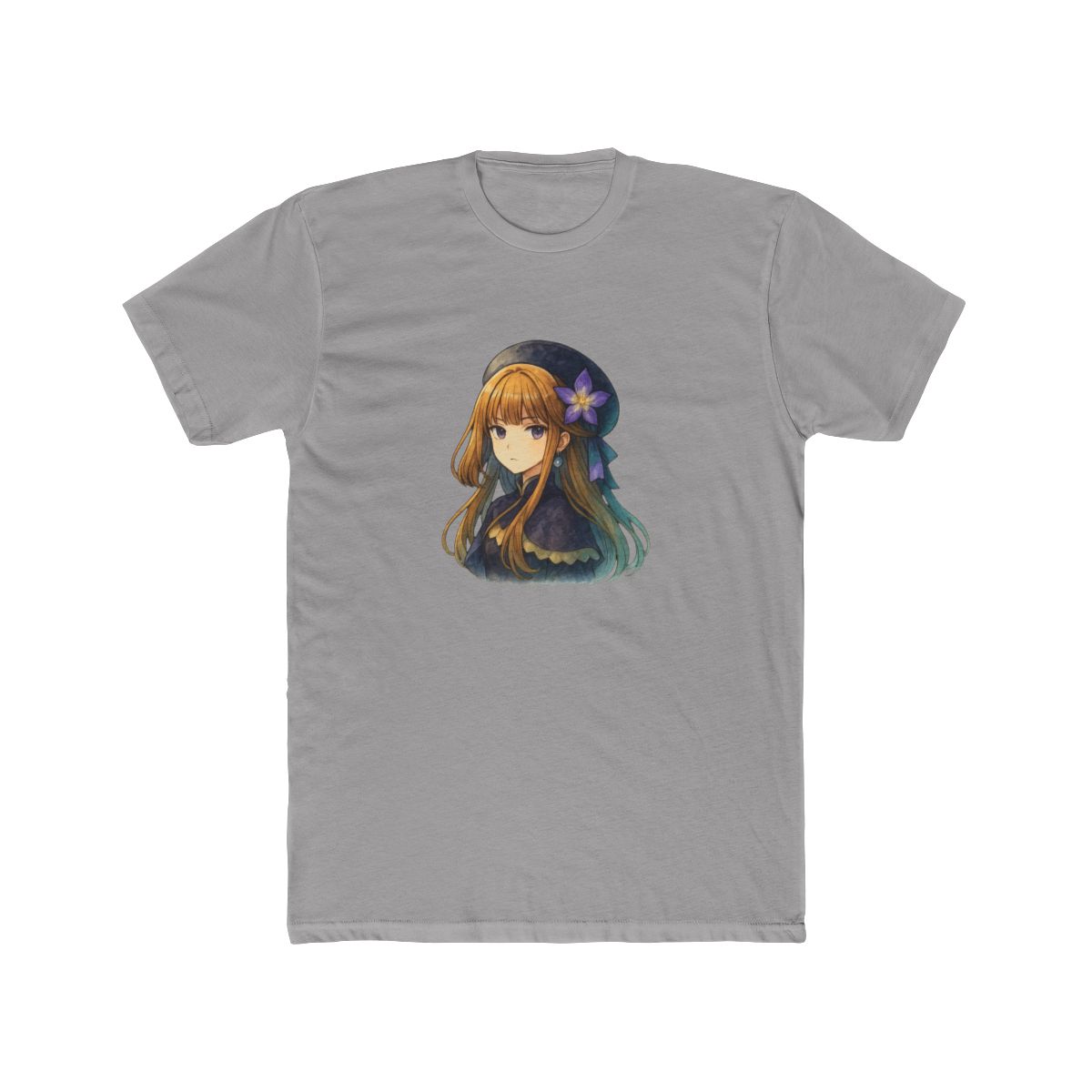 Herta Watercolor Portrait Honkai Star Rail T Shirt - alternate angle 2, merchandise