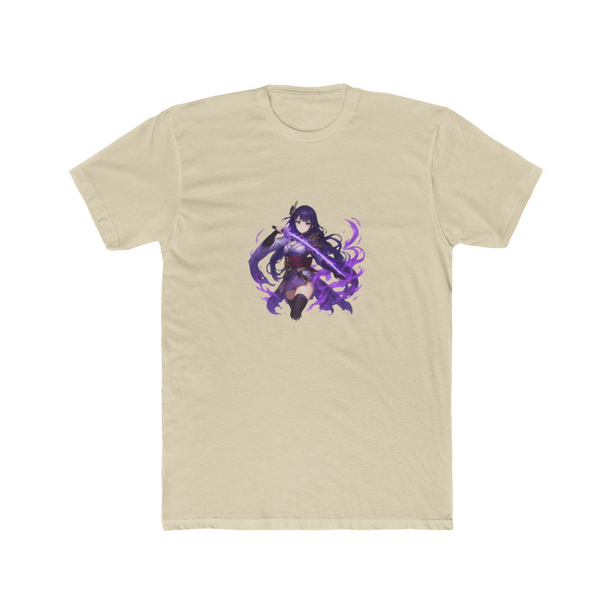 Raiden Shogun Electro Archon Genshin T Shirt - alternate angle 4, merchandise