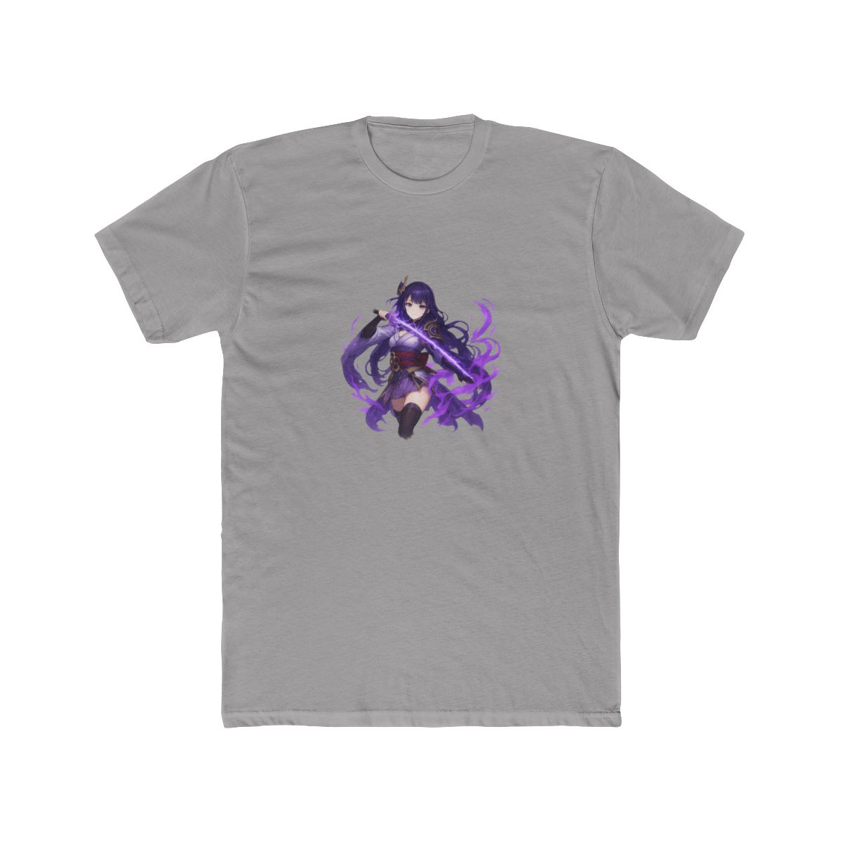 Raiden Shogun Electro Archon Genshin T Shirt - alternate angle 5, merchandise