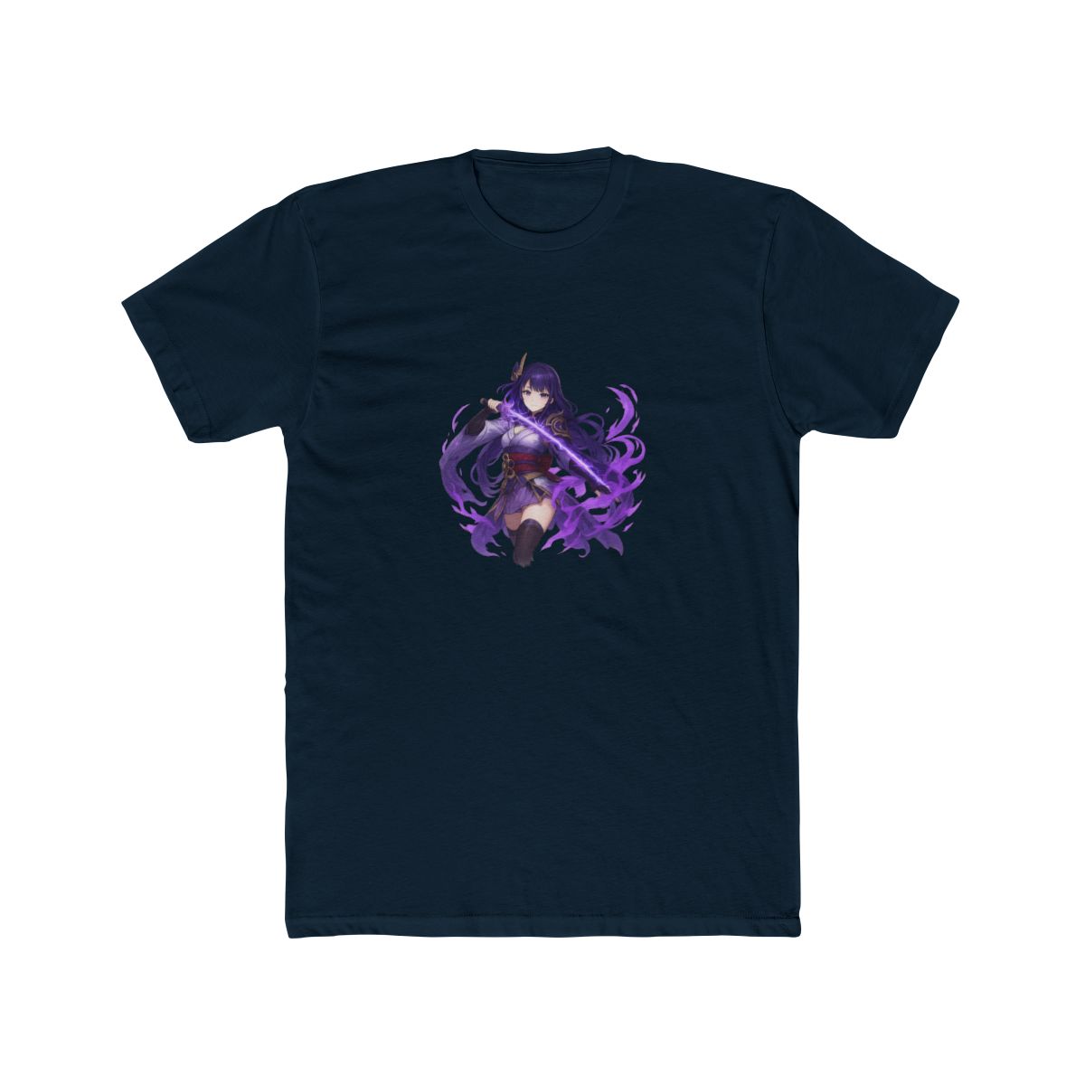 Raiden Shogun Electro Archon Genshin T Shirt - alternate angle 2, merchandise