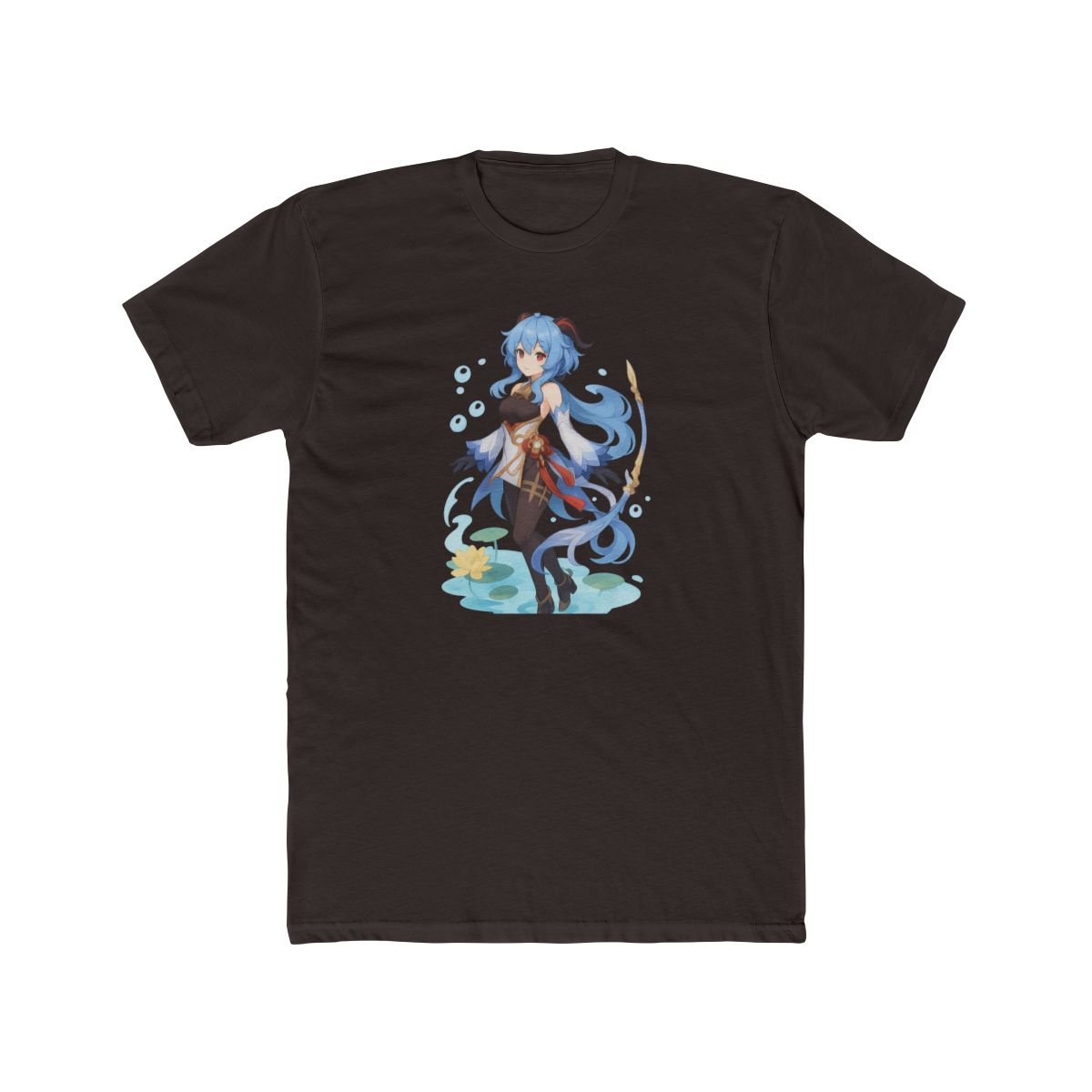 Genshin Impact Ganyu Mystical Anime T Shirt - alternate angle 3, merchandise