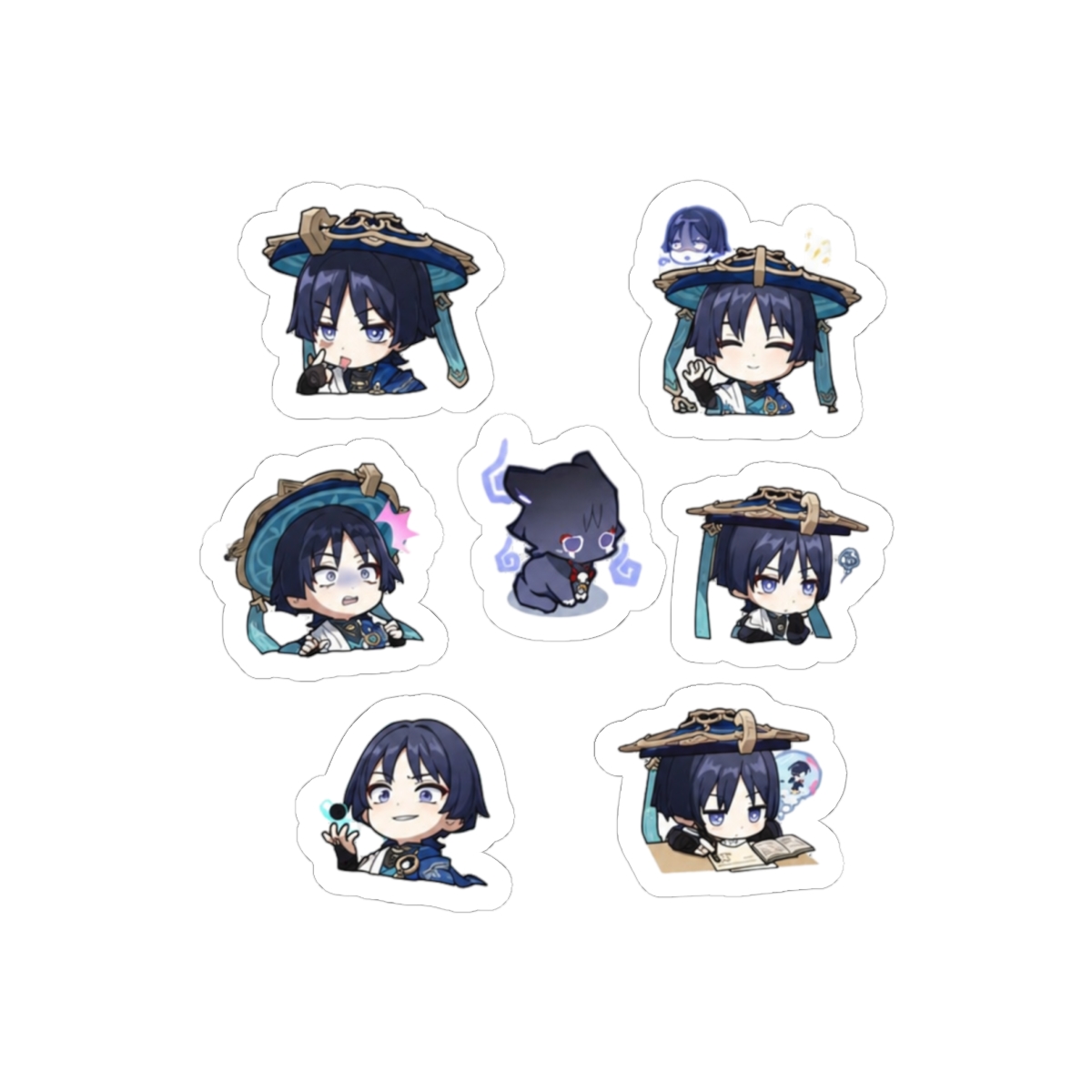 Chibi Wanderer Genshin Impact