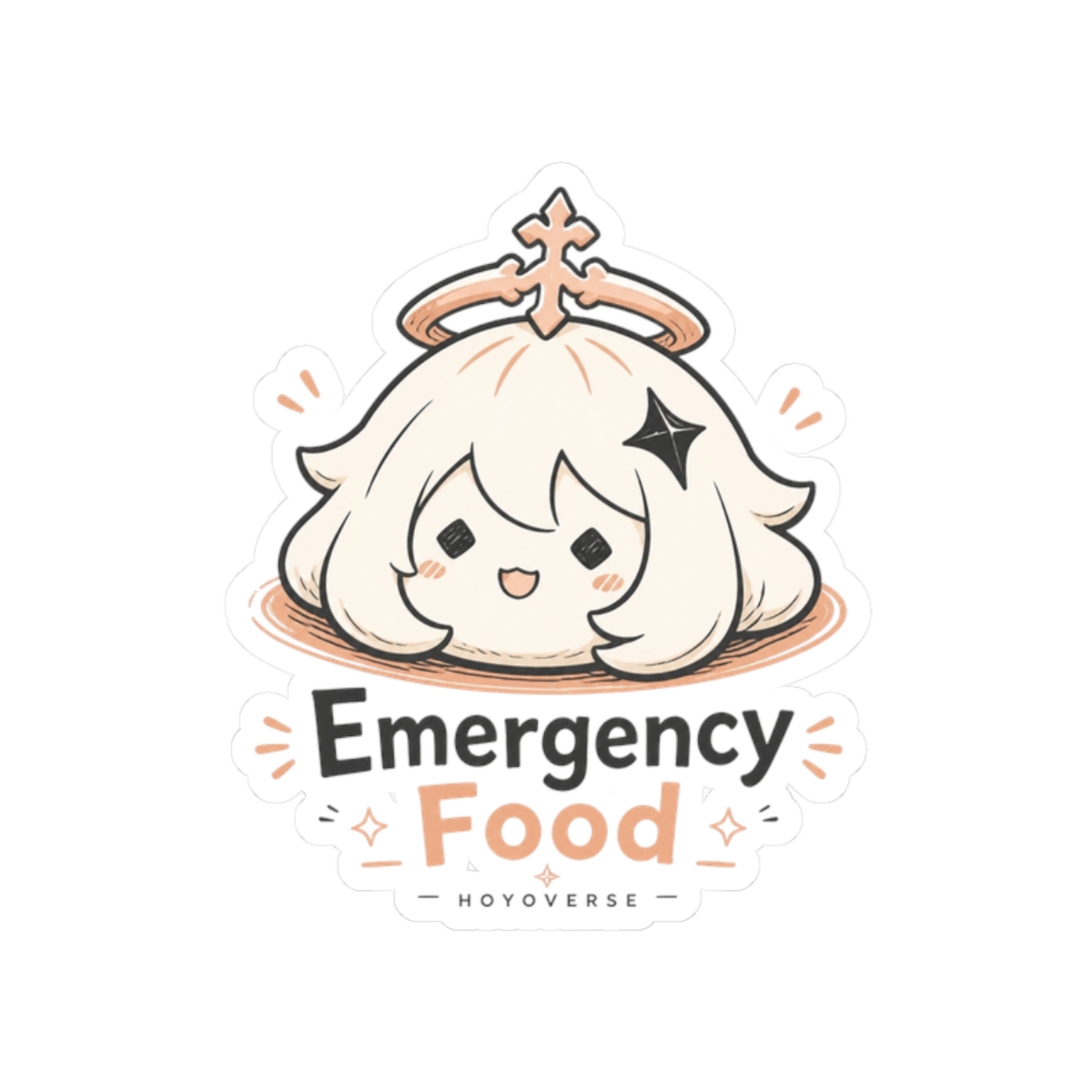 HoYoverse "Emergency Food" Sticker - Official Stickers merchandise