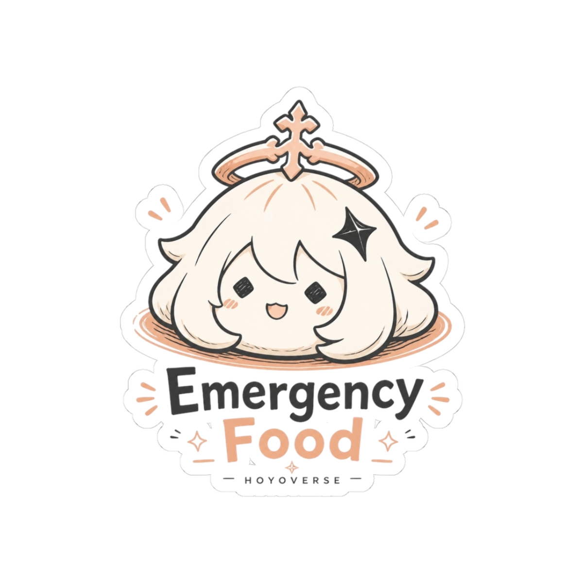 HoYoverse "Emergency Food" Sticker - alternate angle 1, merchandise